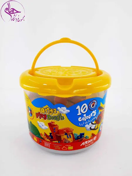 خمیر سطلی 10رنگ 1068 همراه DVD آریا
